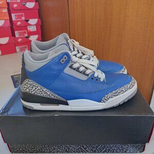 Size 10.5 - Jordan 3 Retro Varsity Royal 2020 OG box excellent condition
